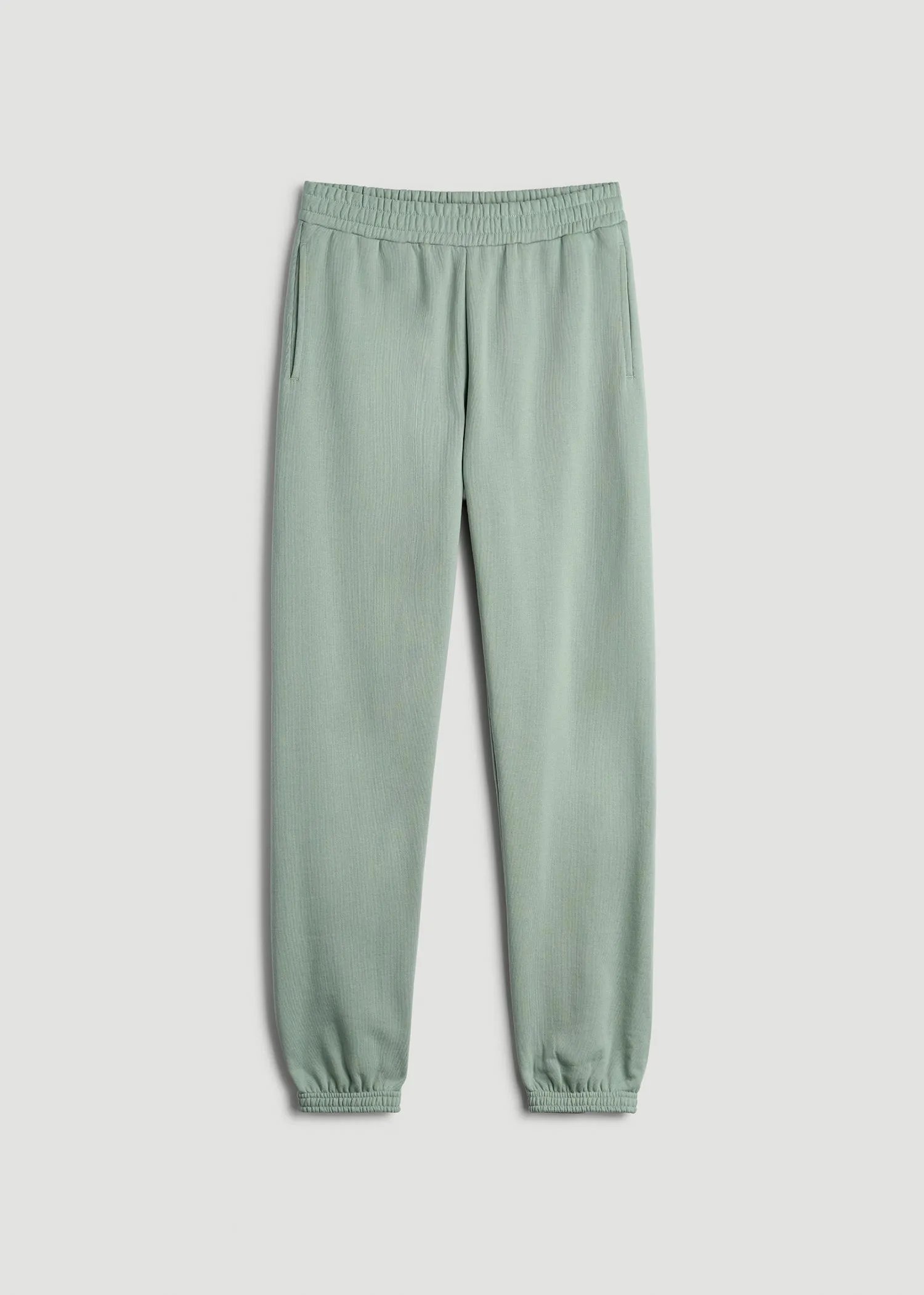 Wearever Fleece Relaxed Women's Tall Sweatpants in Seagrass