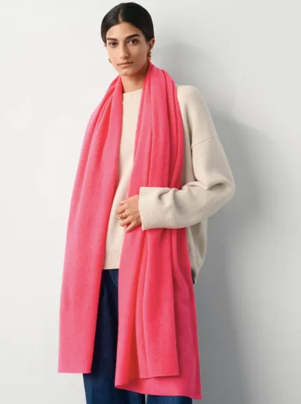 White & Warren Cashmere Travel Wrap