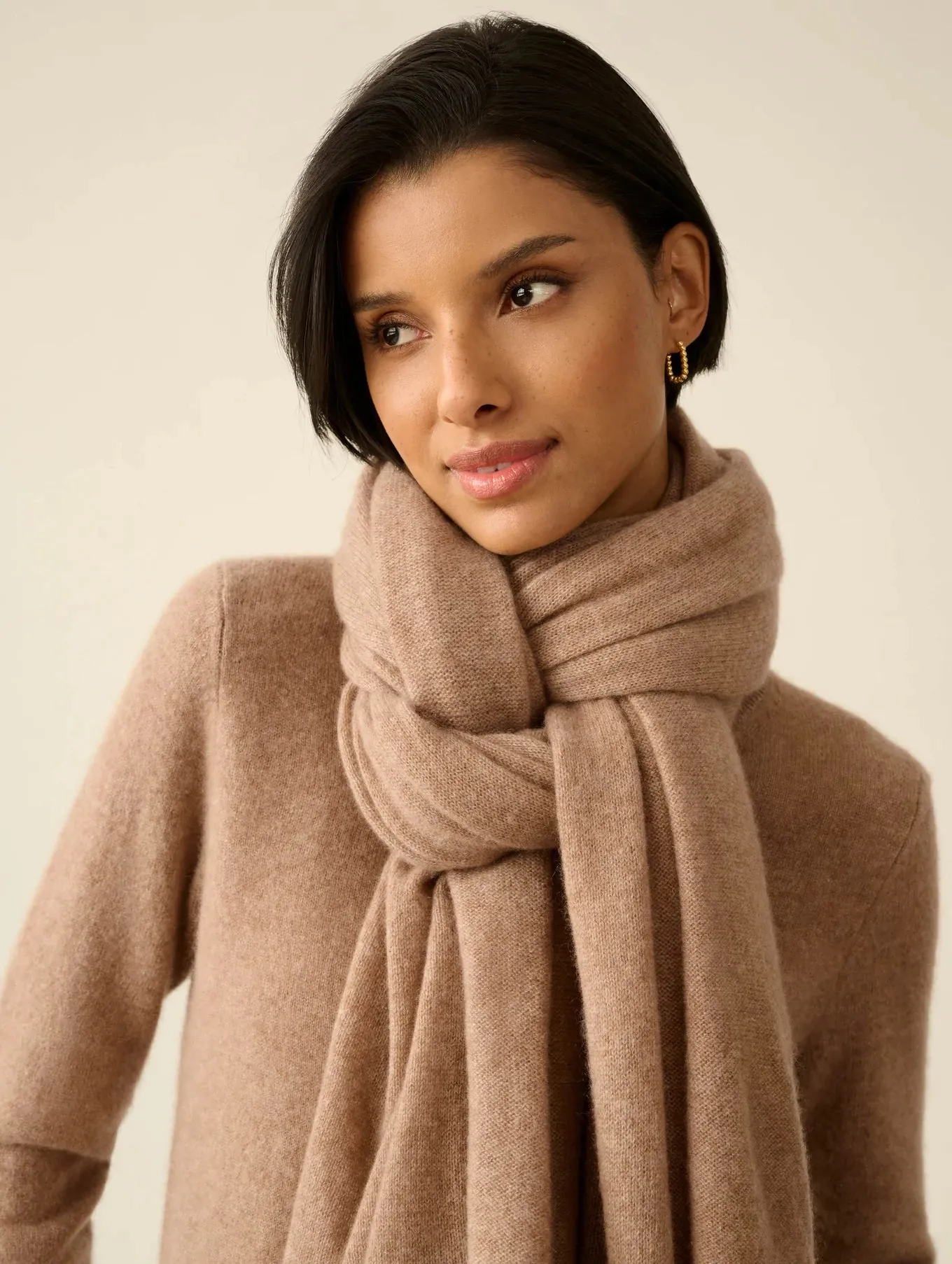 White & Warren Cashmere Travel Wrap