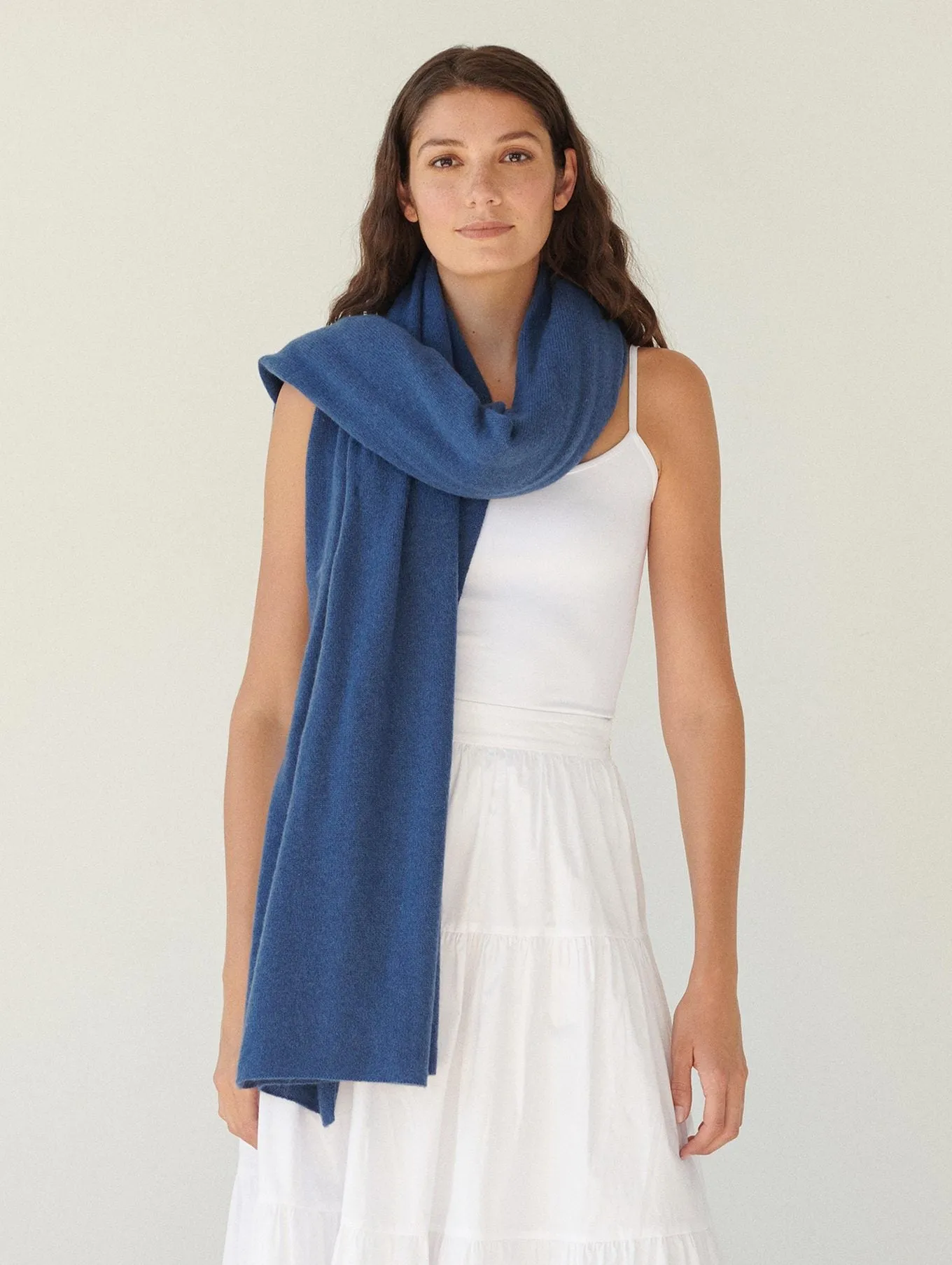 White & Warren Cashmere Travel Wrap