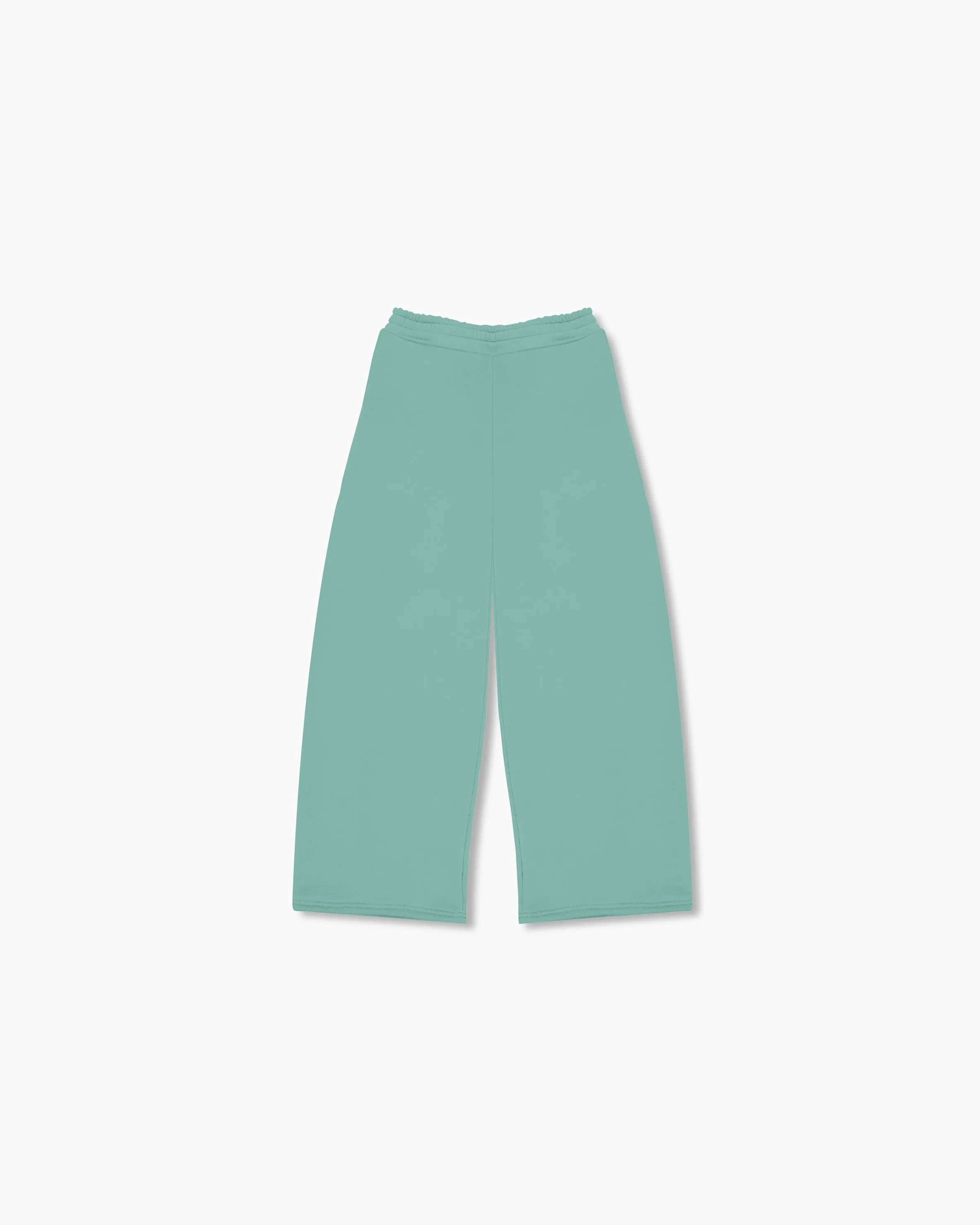 Wide Leg Sweatpants - Jade