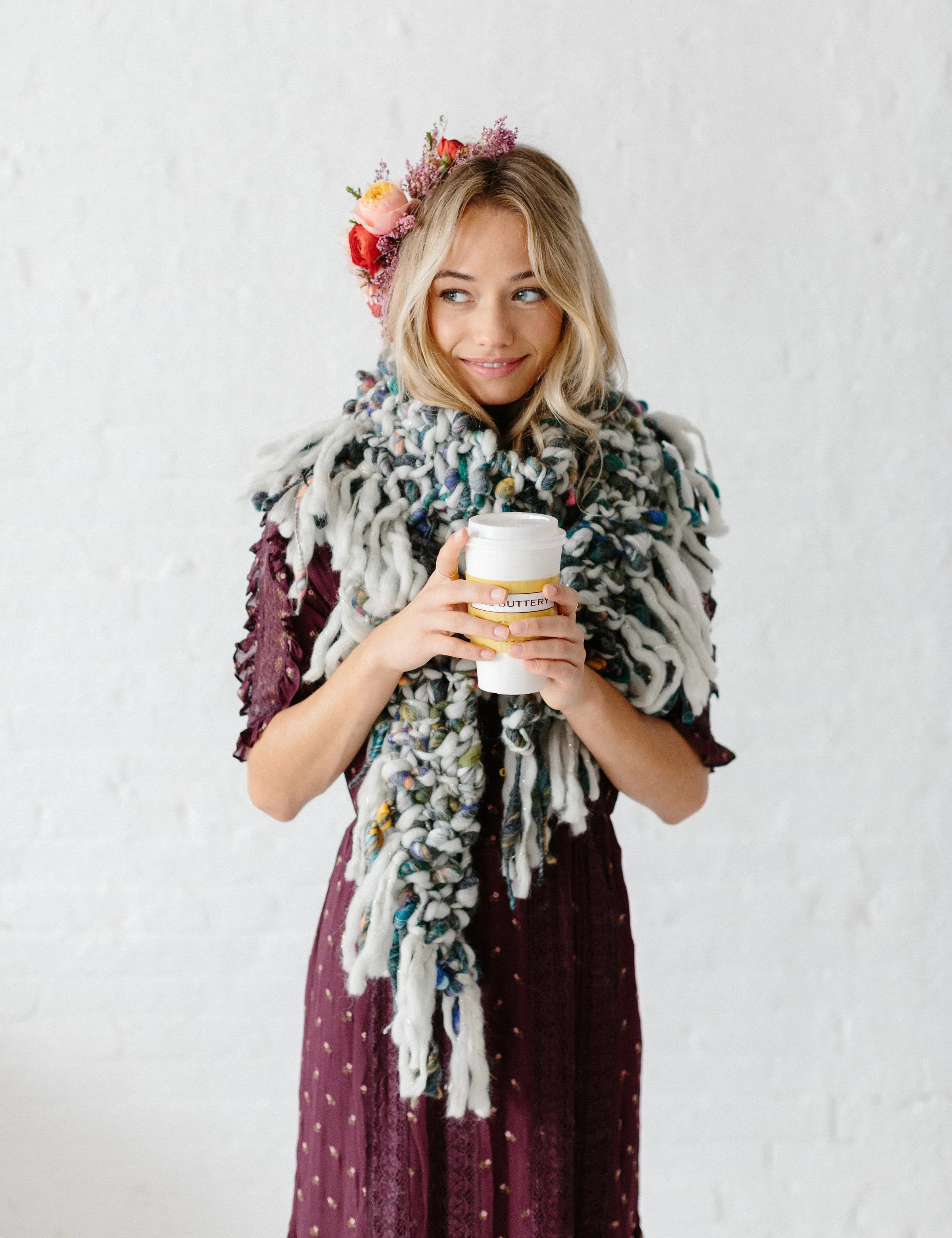 Wild Cat Fringe Scarf Pattern