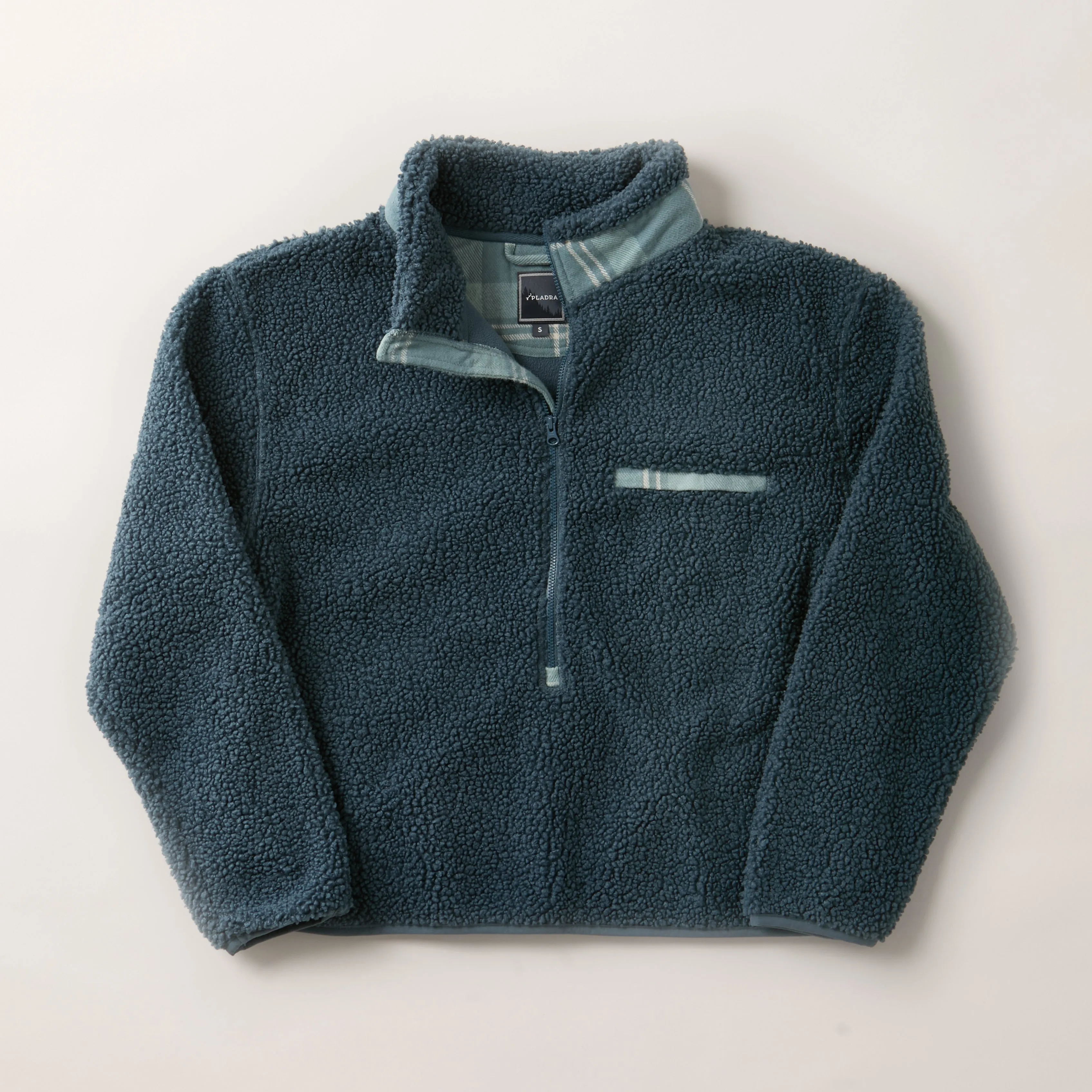 Women's Jenner Sherpa Fleece- Atlantic Blue