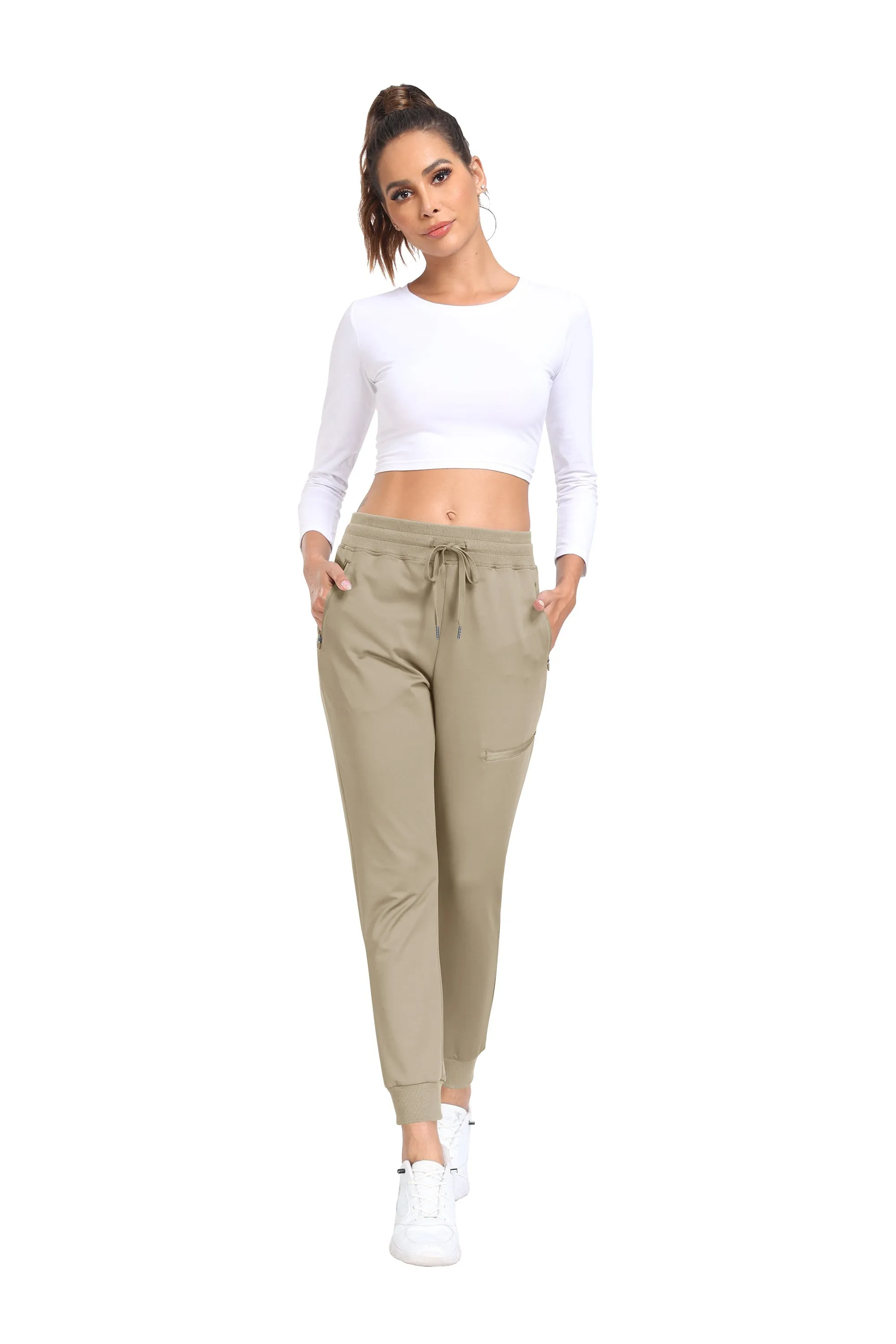 Women's Workwear Jogging High Waist Sweat pants