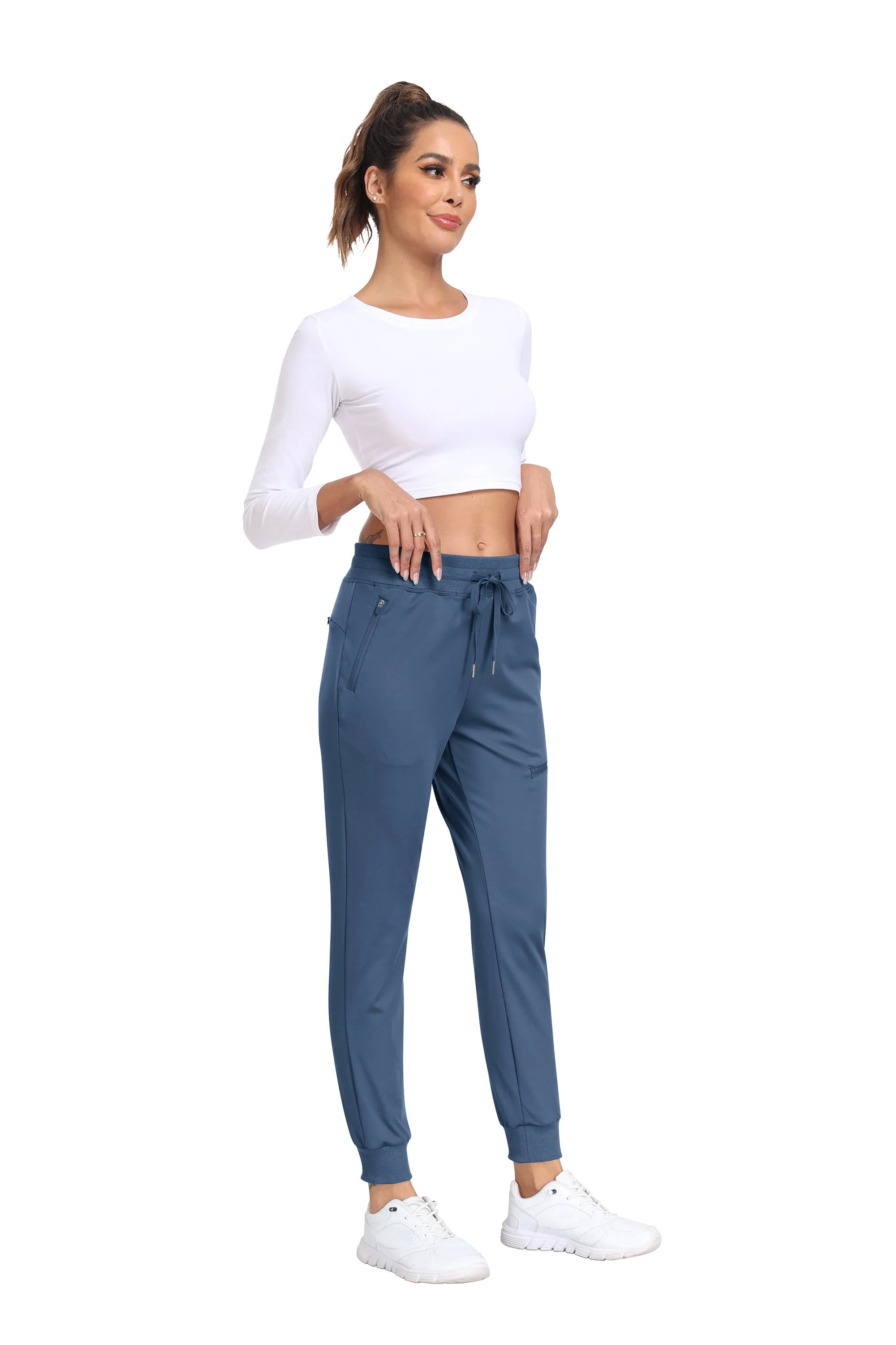 Women's Workwear Jogging High Waist Sweat pants