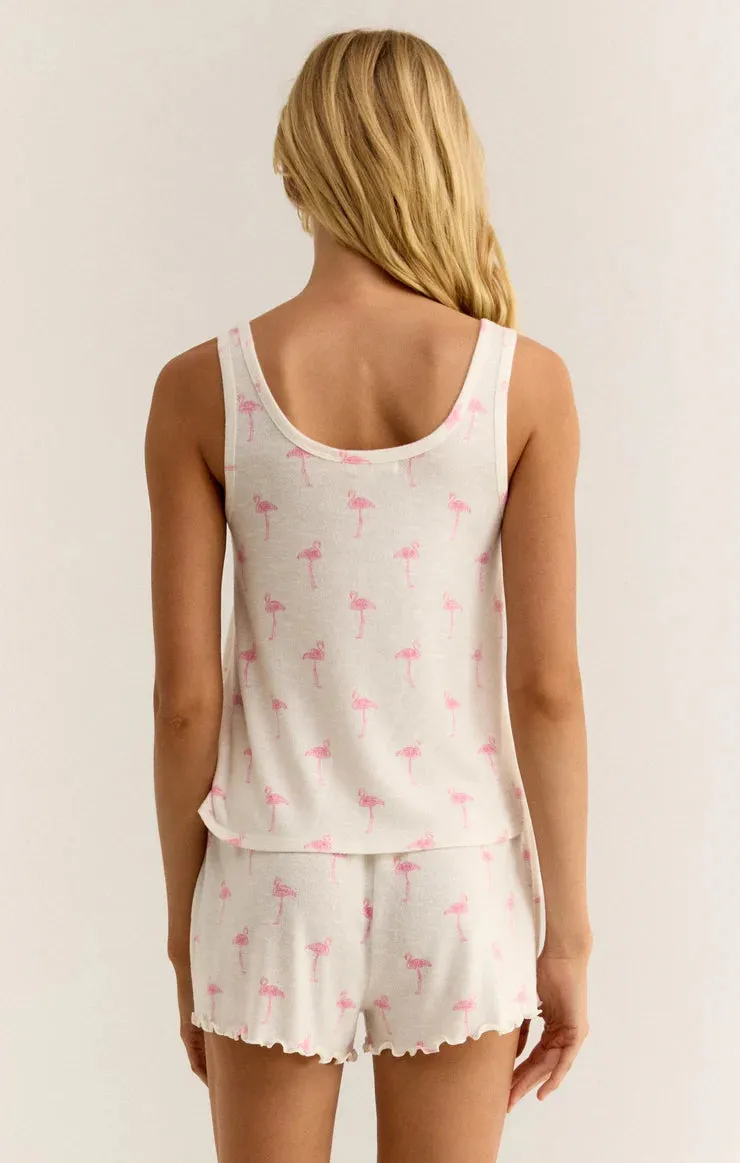 Z Supply Let's Flamingle Tank Top